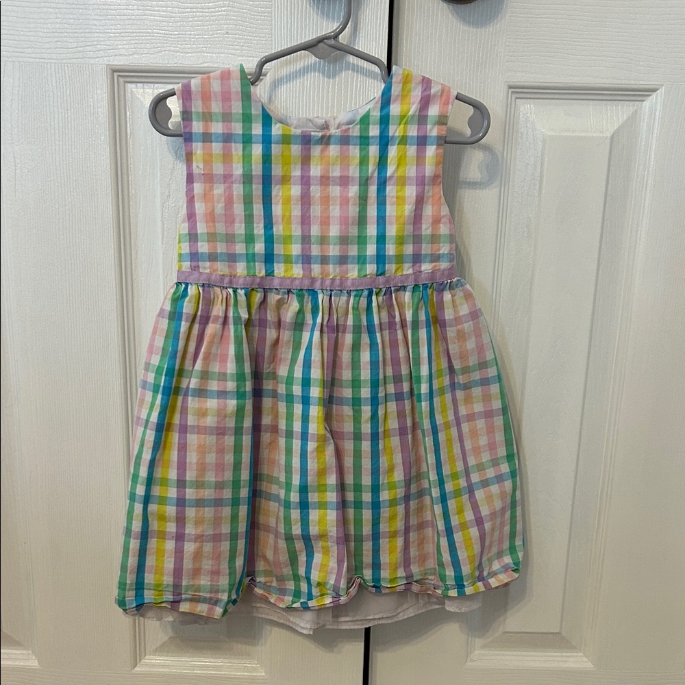 Wonder Nation Multicolor Plaid Dress